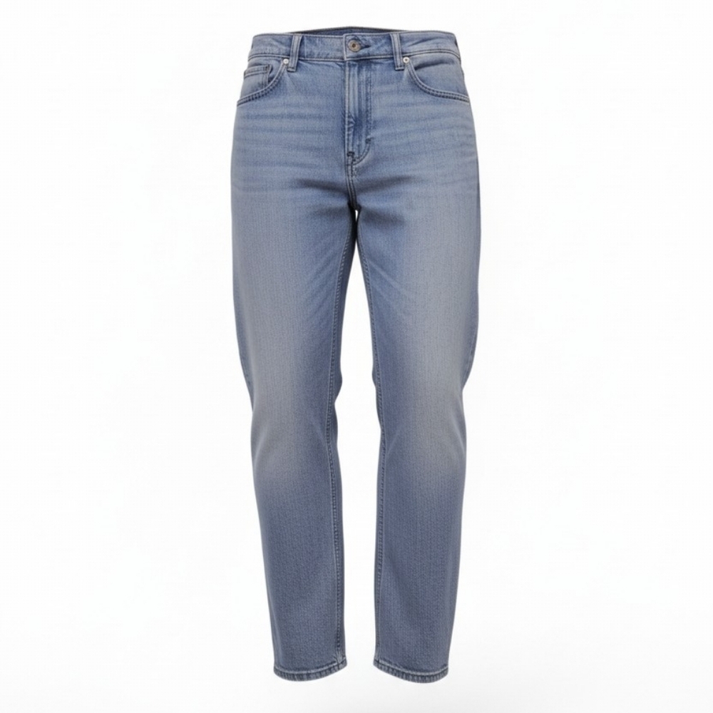 Calvin Klein Jeans Straight Leg Jeans In Light Blue Size 36 X 32